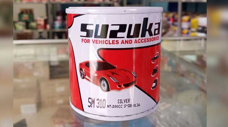 6. Suzuka SM310 Merk Cat Kaleng Yang Bagus Untuk Body Motor