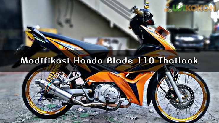Modifikasi Honda Blade 110 Thailook